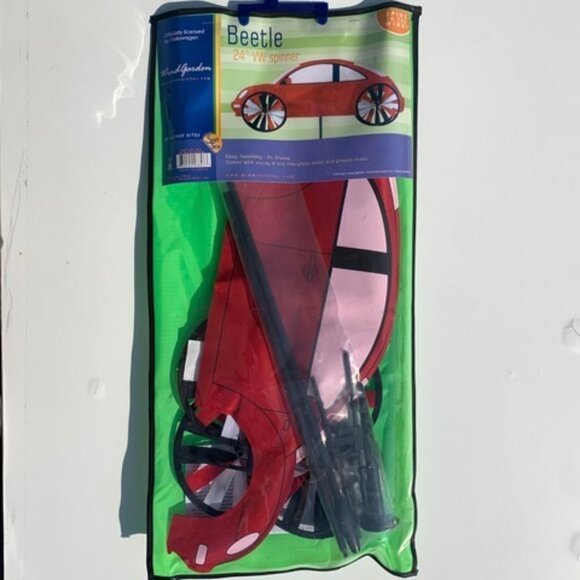 24 in. VW Beetle Spinner - Red - Picture 1 of 2